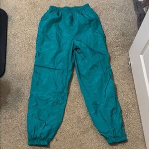 Vintage Casual Isle Nylon Pant (Large) (Teal)